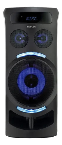 Torre de Sonido Noblex MNT290 Bluetooth Efectos de Voz y Luces LED Negro