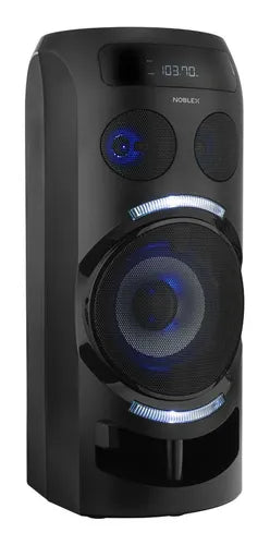 Torre de Sonido Noblex MNT290 Bluetooth Efectos de Voz y Luces LED Negro